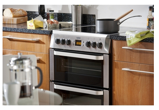 Beko BDVC667X cooker Freestanding cooker Electric Ceramic hob Stainless steel – image 3