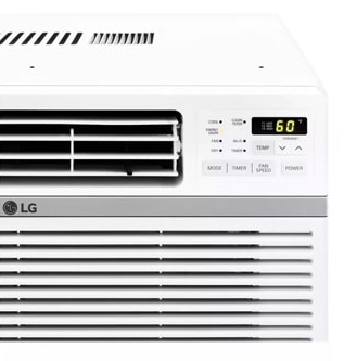 Resim LG LW1217ERSM Pencere Tipi Klima, 12000 BTU/sa, 51 m², Beyaz
