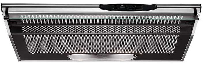AEG 239DM cooker hood Semi built-in (pull out) Stainless steel 370 m³/h