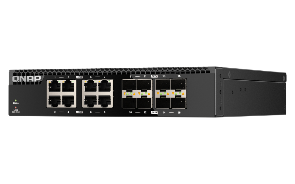 QNAP QSW-3216R-8S8T network switch Unmanaged L2 – image 2