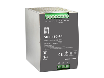 LevelOne Industrial Power Supply, 48VDC – image 1