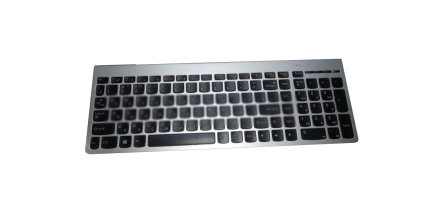 Lenovo 25210190 keyboard Universal RF Wireless Thai Black, Silver