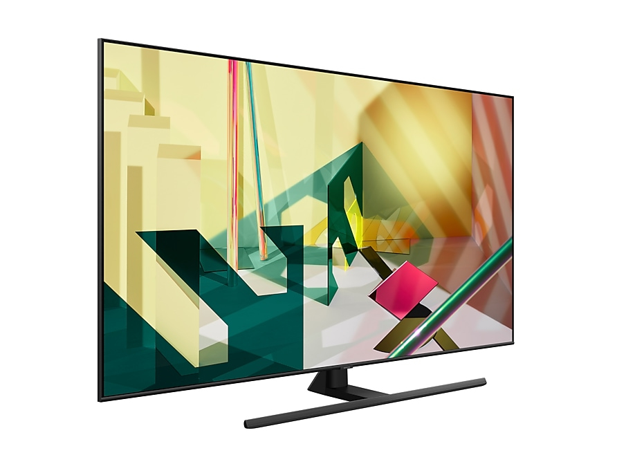 Samsung QE65Q70TAT Classe de diagonale 65 Q70T Series TV LCD rétro éclairée par LED QLED Smart TV Tizen OS 4K UHD (2160p) 3840 x 2160 HDR Quantum Dot, Double LED noir — photo 2