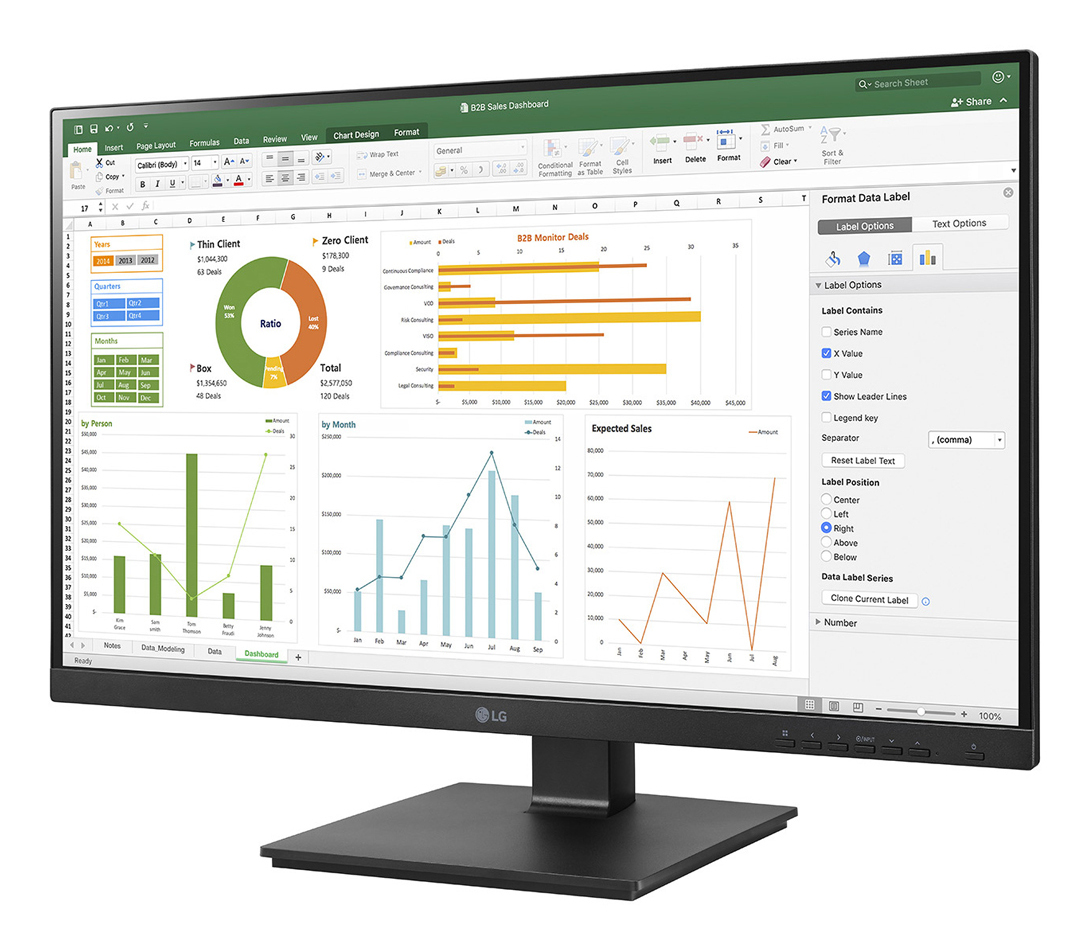 LG 24BN650Y-B computer monitor – image 2