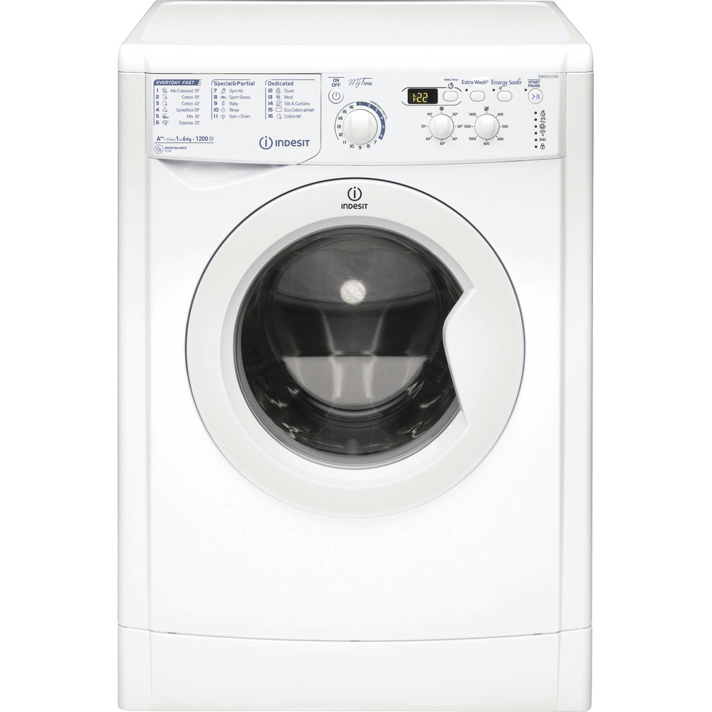 Indesit EWSD 61252 W UK — vue 1 sur 6