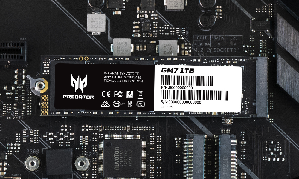 Predator SSD GM7 M.2 NVMe PCIe Gen 4*4 2TB image 13