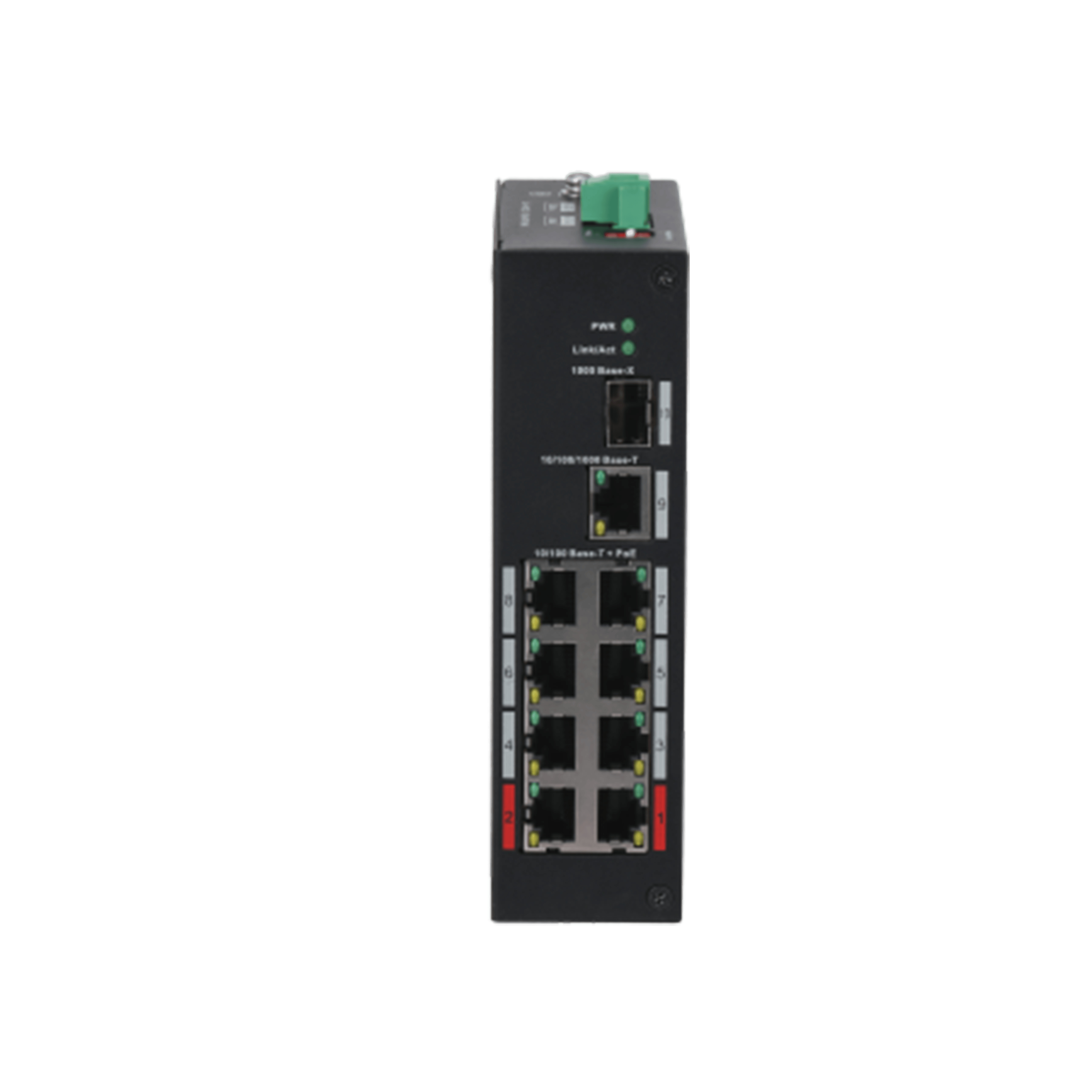 Switch DAHUA PFS3110-8ET-96 - 8 Puertos - Fast Ethernet - 1 SFP - No Administrado - DH-PFS3110-8ET-96 Switch DAHUA PFS3110-8ET-96 - 8 Puertos - Fast Ethernet - 1 SFP - No Administrado - DH-PFS3110-8ET-96