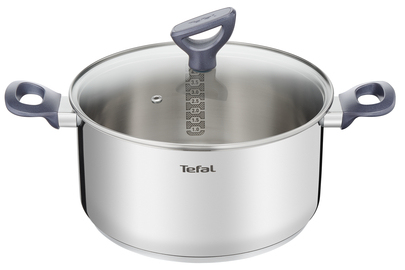 Tefal G7124414 padella 25 L Rotondo Acciaio inox