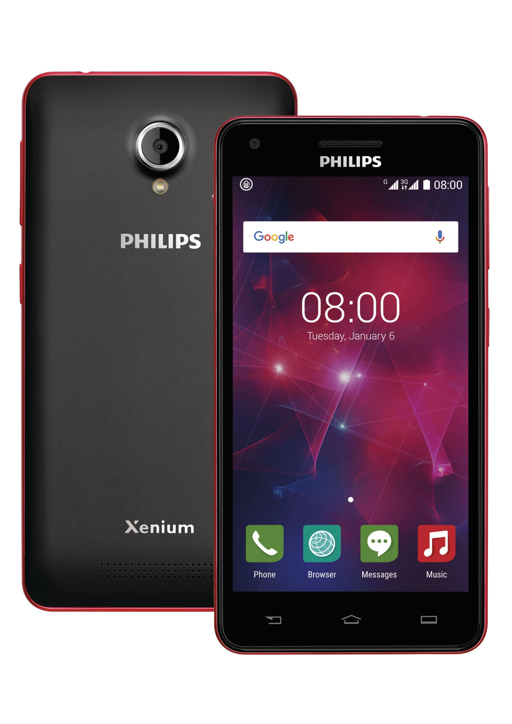 Philips Xenium CTV377RD/58 smartphone