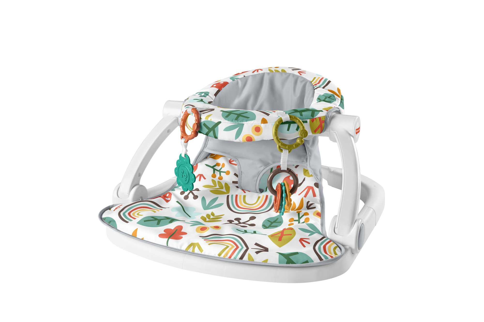 Fisher-Price HNR19 Kumaş Mama Sandalyesi, Çok Renkli Desen