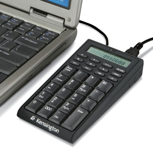 Teclado Numerico Calculadora Alámbrico Kensington P8693-K72274US, 2 USB-A, Diplay, Color Negro