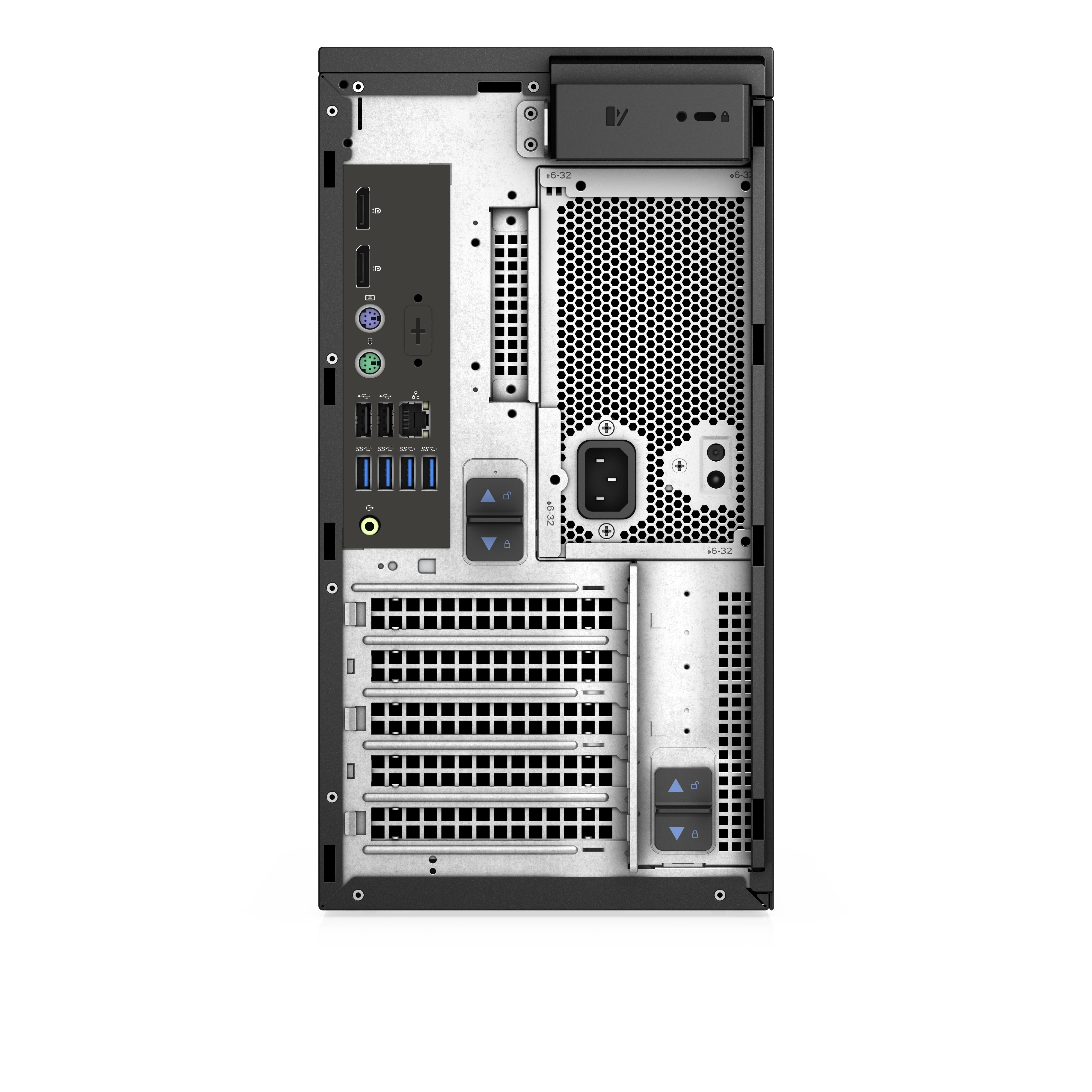 DELL Precision 3640 Intel® Core™ i7 i7-10700 16 GB DDR4-SDRAM 1.25 TB HDD+SSD Windows 10 Pro Tower Workstation Black image 4