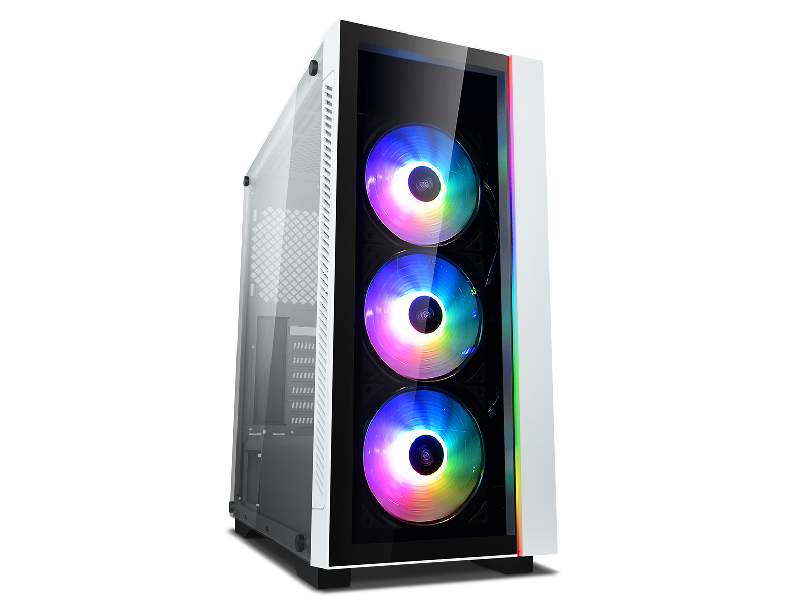 Gabinete DeepCool Matrexx 55 V3 - ADD-RGB - 3 Ventiladores - Blanco - Vidrio Templado - ATX - DP-ATX-MATREXX55V3-AR-WH-3F