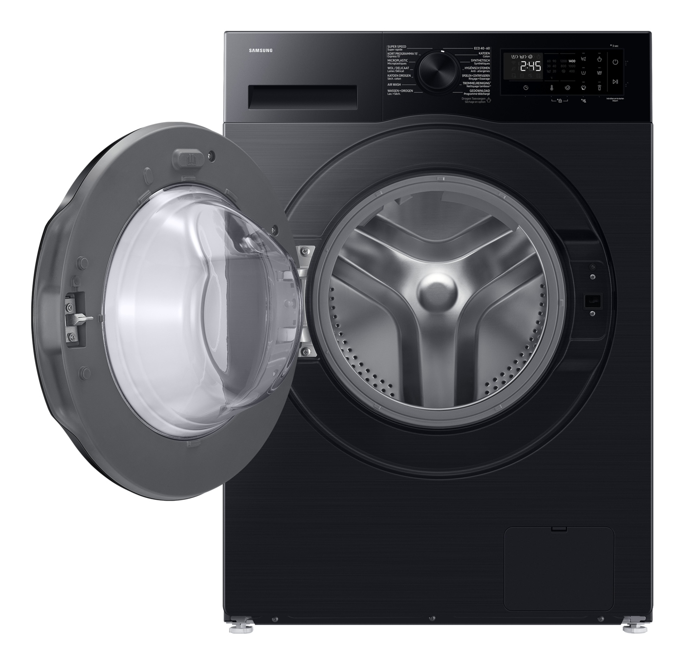 Samsung WD9UHG5U34BBEN washer dryer Freestanding Front-load Black – image 6