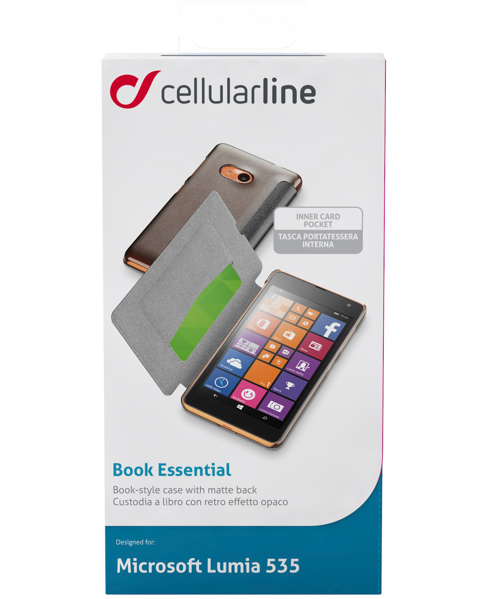 Cellularline Book Essential Pocket - Lumia 535 – image 3