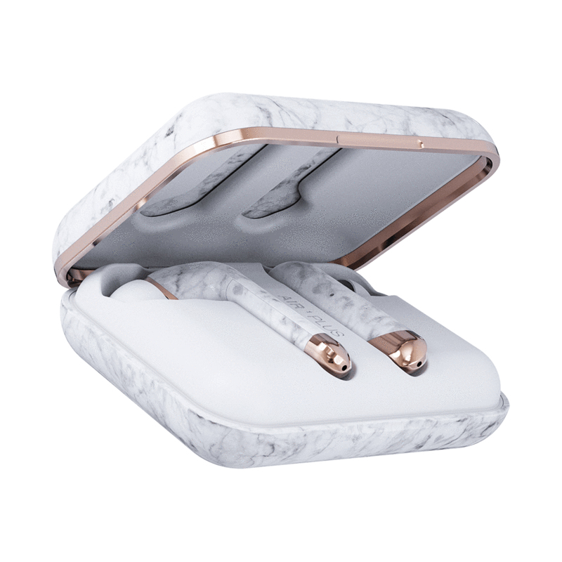 Happy Plugs Air 1 Plus Headset Wireless In-ear Calls/Music Bluetooth Marble colour, White image 4