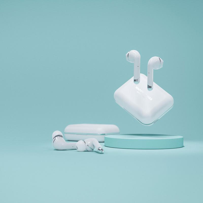 Happy Plugs Air 1 Plus Headset Wireless In-ear Calls/Music Bluetooth White image 2