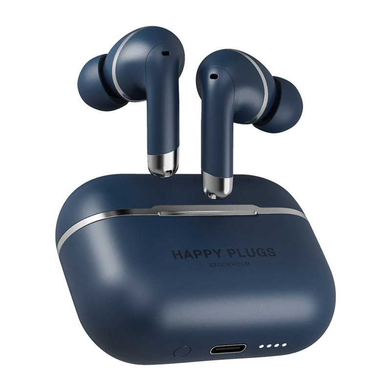 Happy Plugs Air 1 ANC Headset Wireless In-ear Music Bluetooth Blue image 1