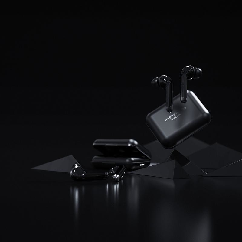 Happy Plugs Air 1 Plus Headset True Wireless Stereo (TWS) In-ear Calls/Music Bluetooth Black image 2