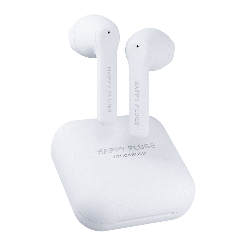 Happy Plugs AIR 1 GO Headset True Wireless Stereo (TWS) In-ear Calls/Music Bluetooth White image 1