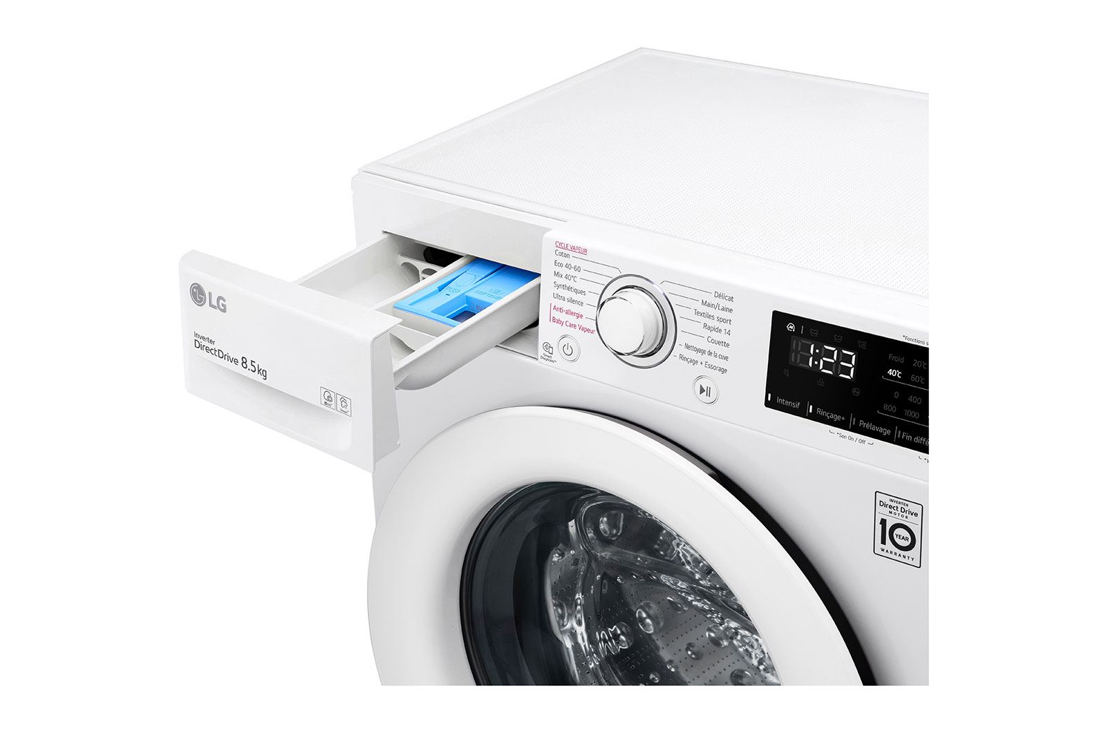 LG F82SV33WHS washing machine Front-load – image 6