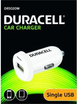 Duracell DR5020W mobile device charger Universal White Cigar lighter Auto – image 2