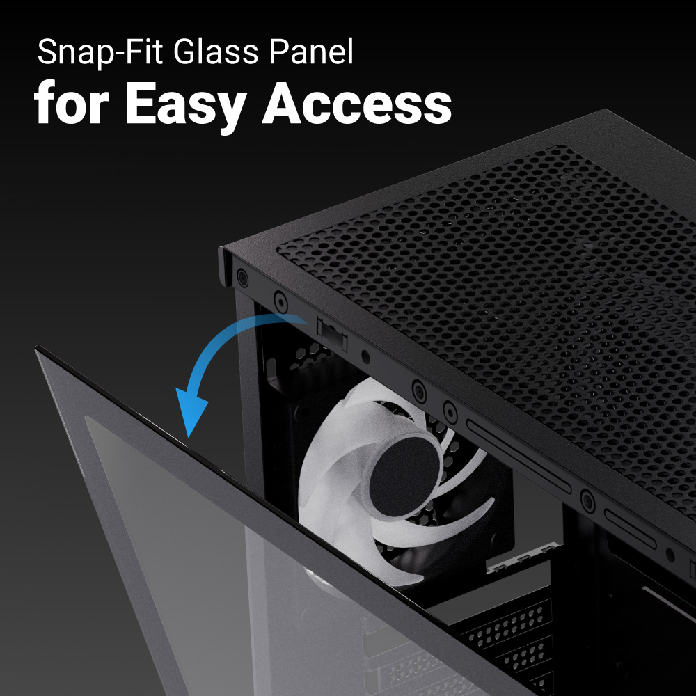 Aerocool P500D Digi-G-BK-v1 – image 8