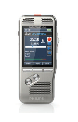 Philips DPM 8300 dictaphone Internal memory Silver