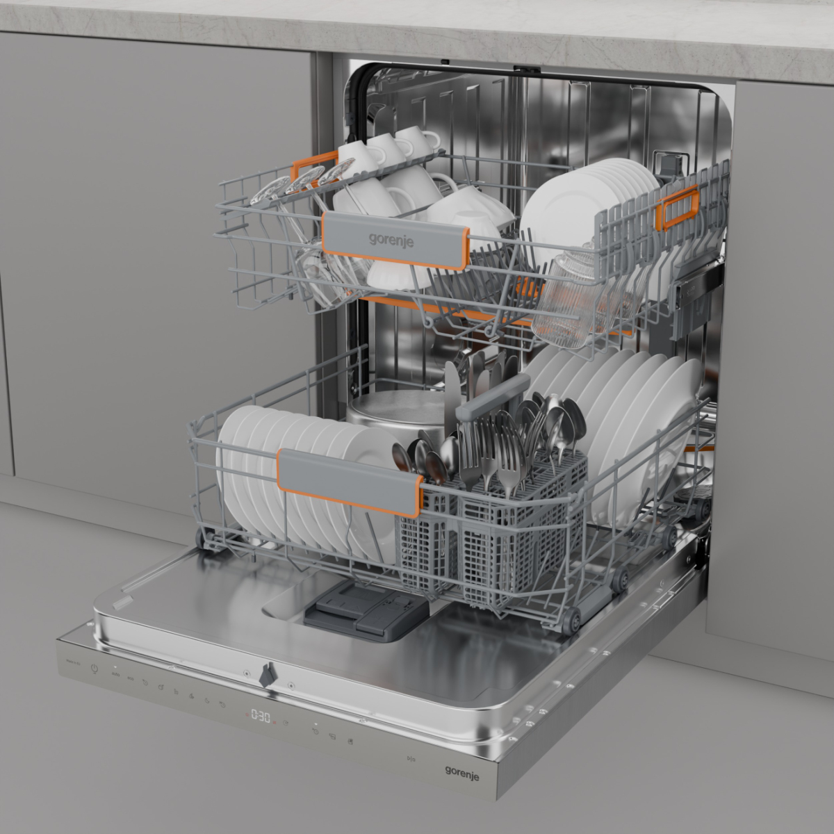 Gorenje 748743 dishwasher Fully built-in 14 place settings – image 5