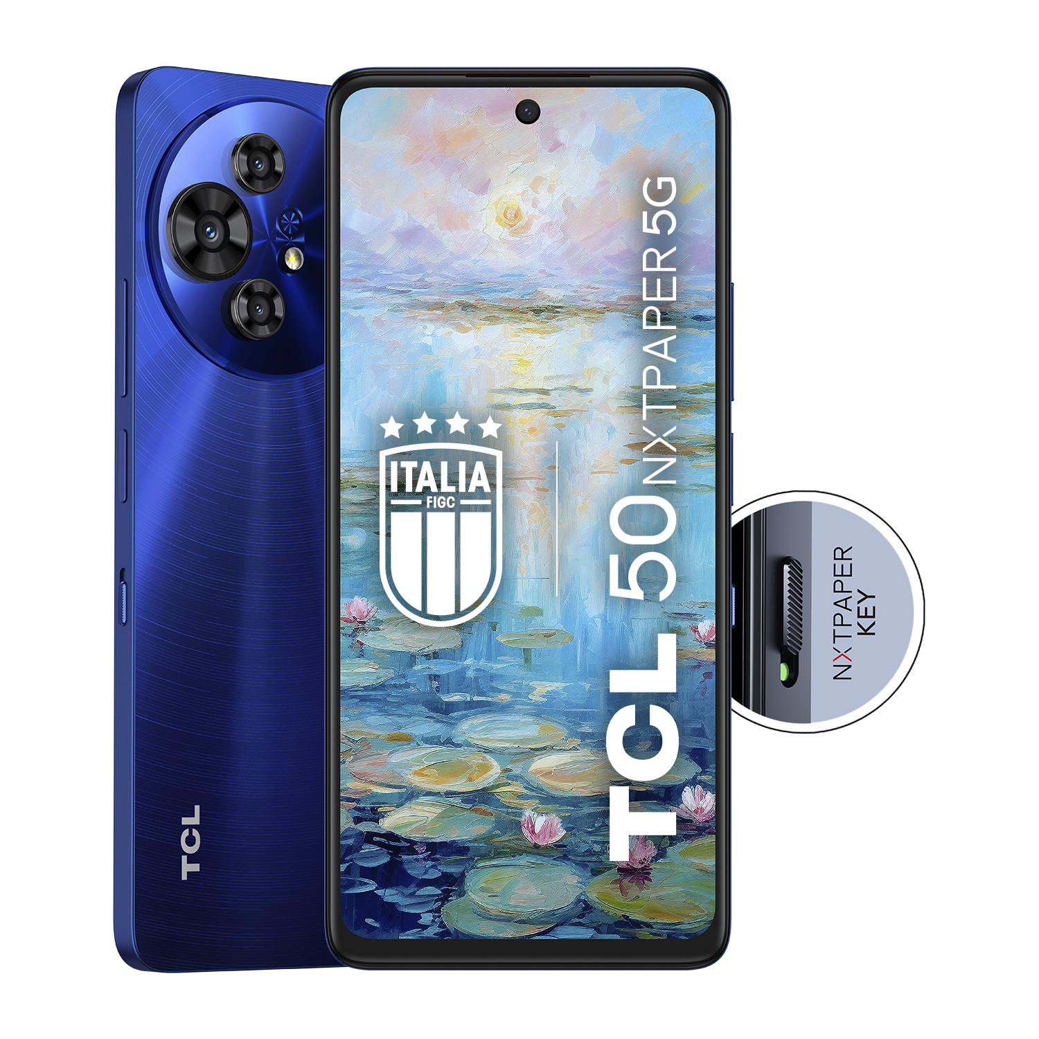 TCL 50 NXTPAPER 5G 172 cm (6.78") Doppia SIM Android 14 USB tipo-C 8 GB 256 GB 5010 mAh Blu