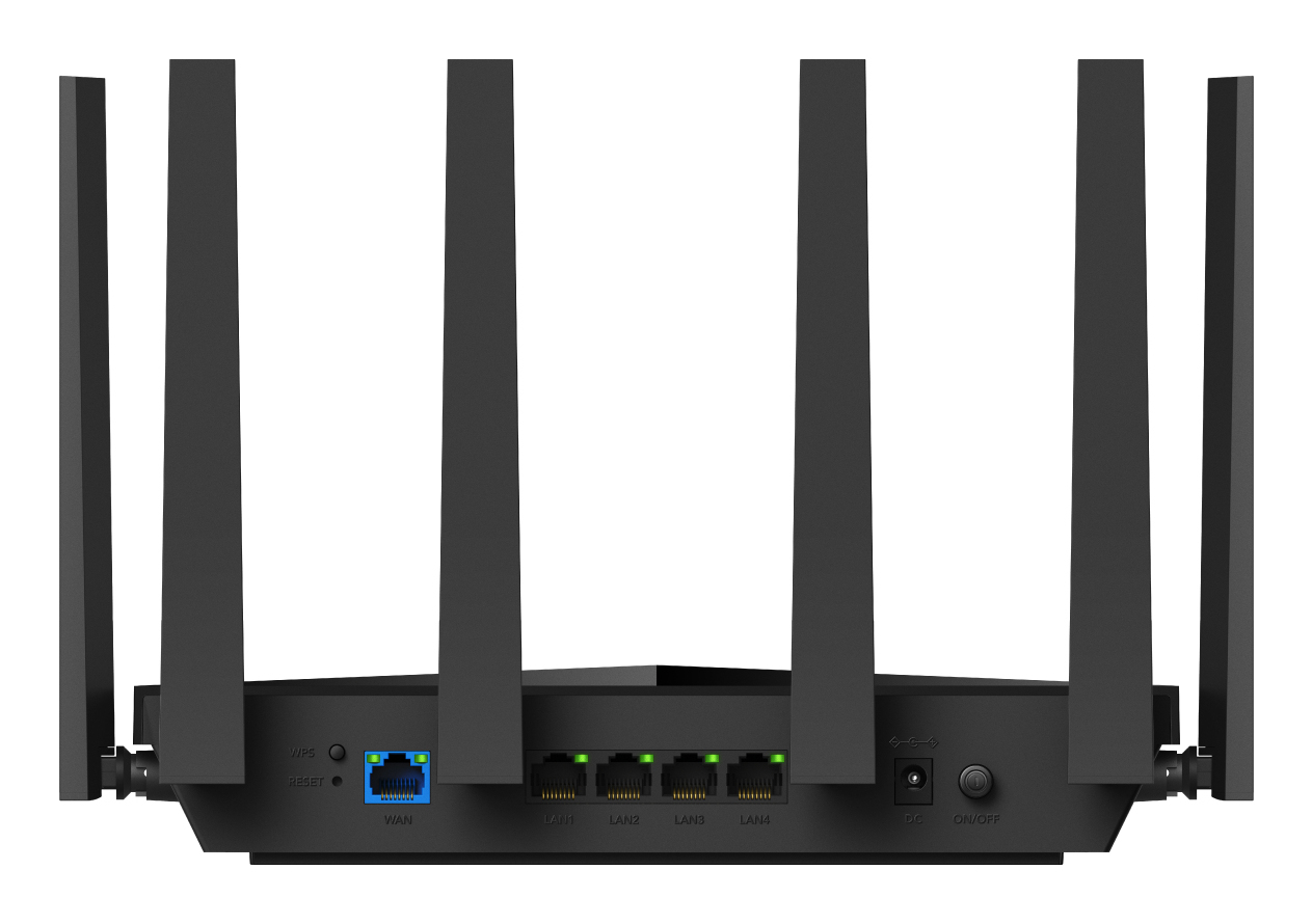 Cudy WR6500E wireless router Gigabit Ethernet Dual-band (2.4 GHz – image 2