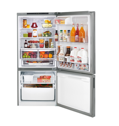 LG LBN22370ST fridge-freezer Freestanding Stainless steel – image 5