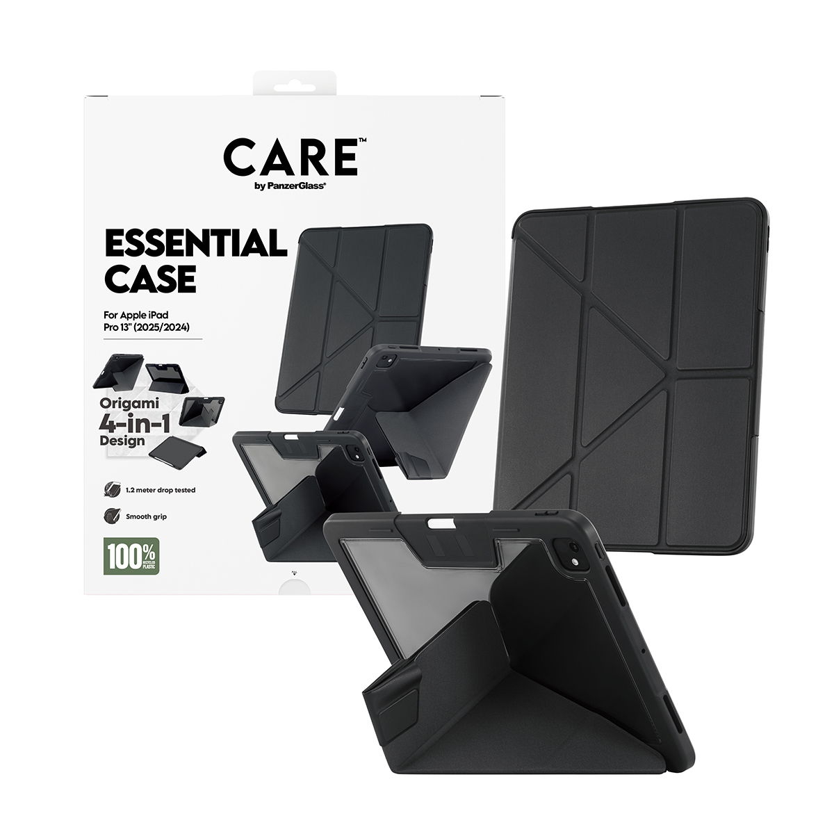 PanzerGlass CARE™ by PanzerGlass®™ by PanzerGlass Essential Case Black iPad Pro 13" (2024-2025) – image 5