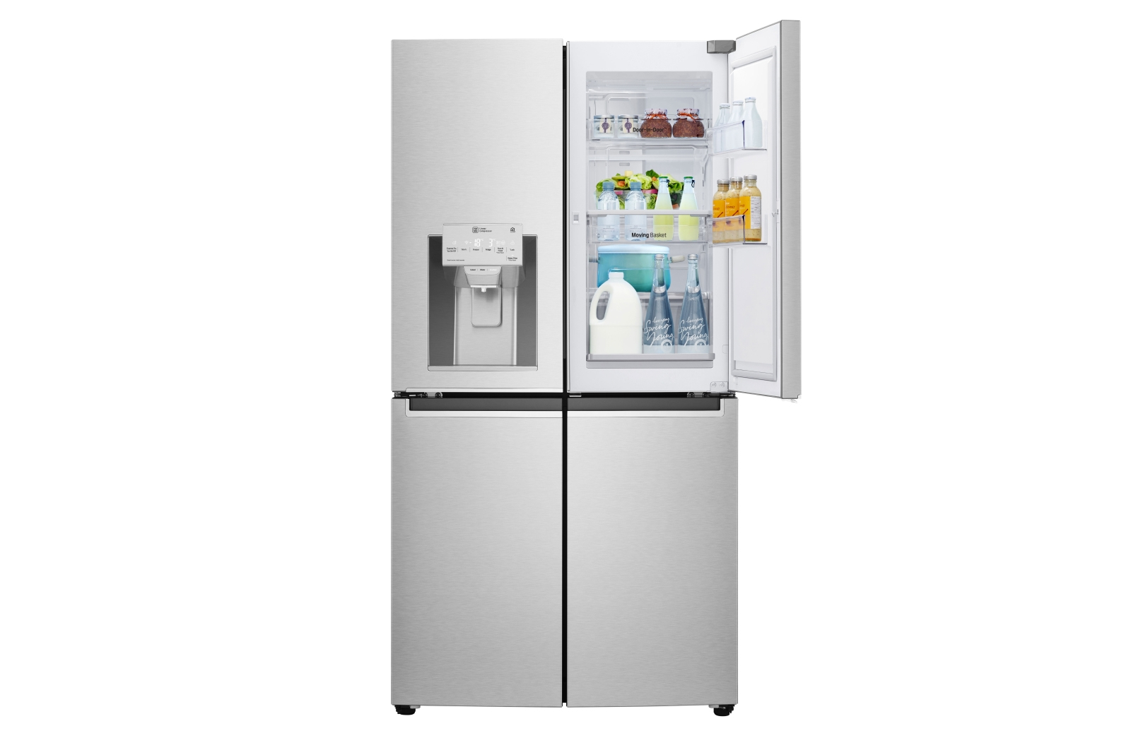 LG GMJ936NSHV side-by-side refrigerator Freestanding – image 9