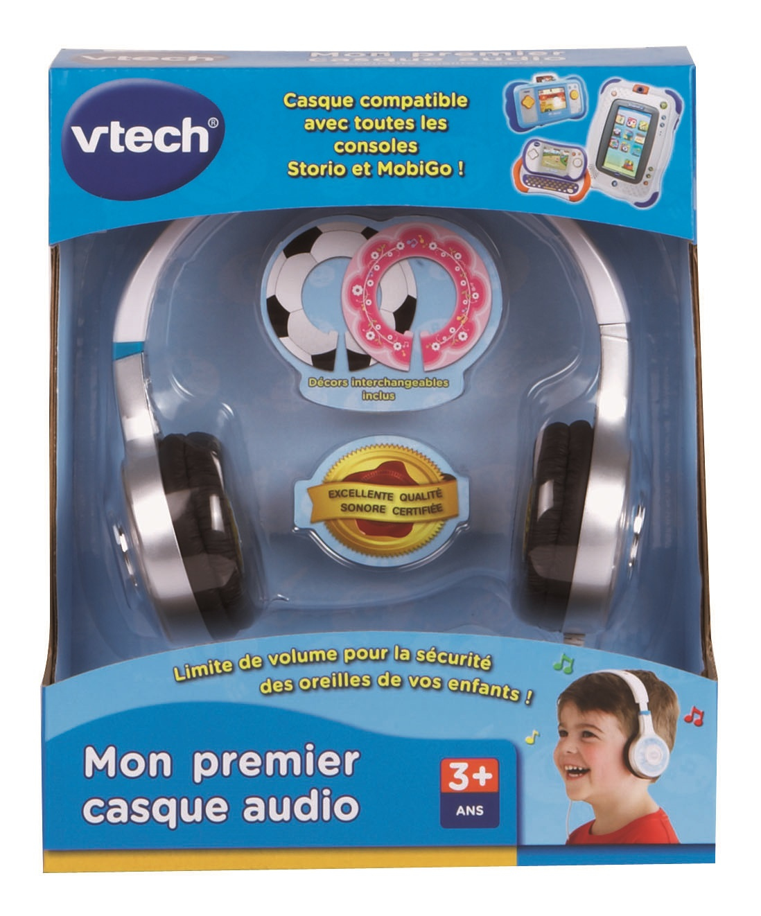 VTech 80-130005 headphones/headset Music White – image 5