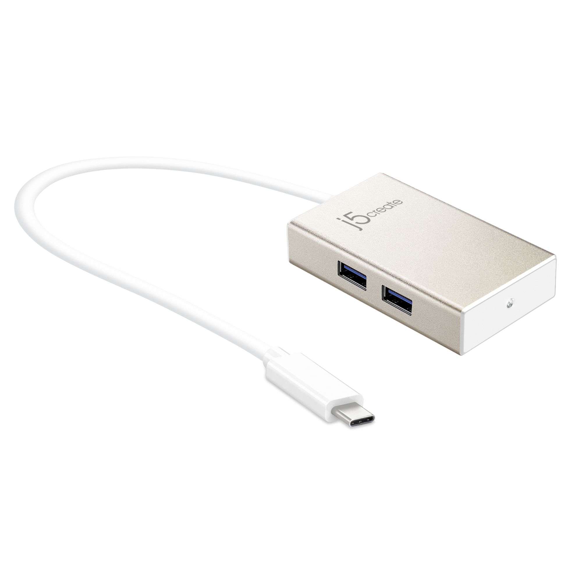 j5create JCH343 USB-C™ 4-Port Hub, Black