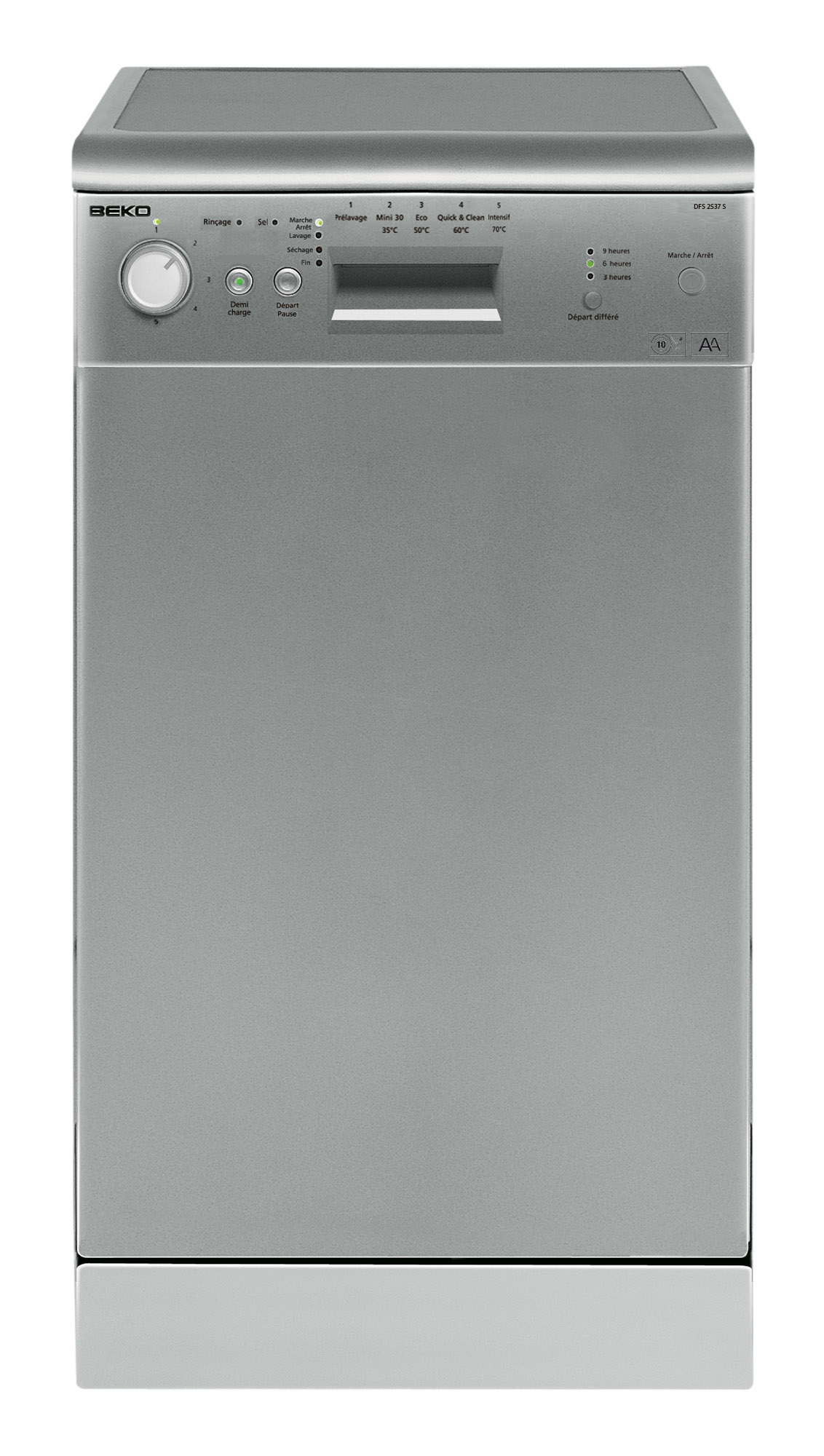 Beko DFS2538S dishwasher Freestanding 10 place settings