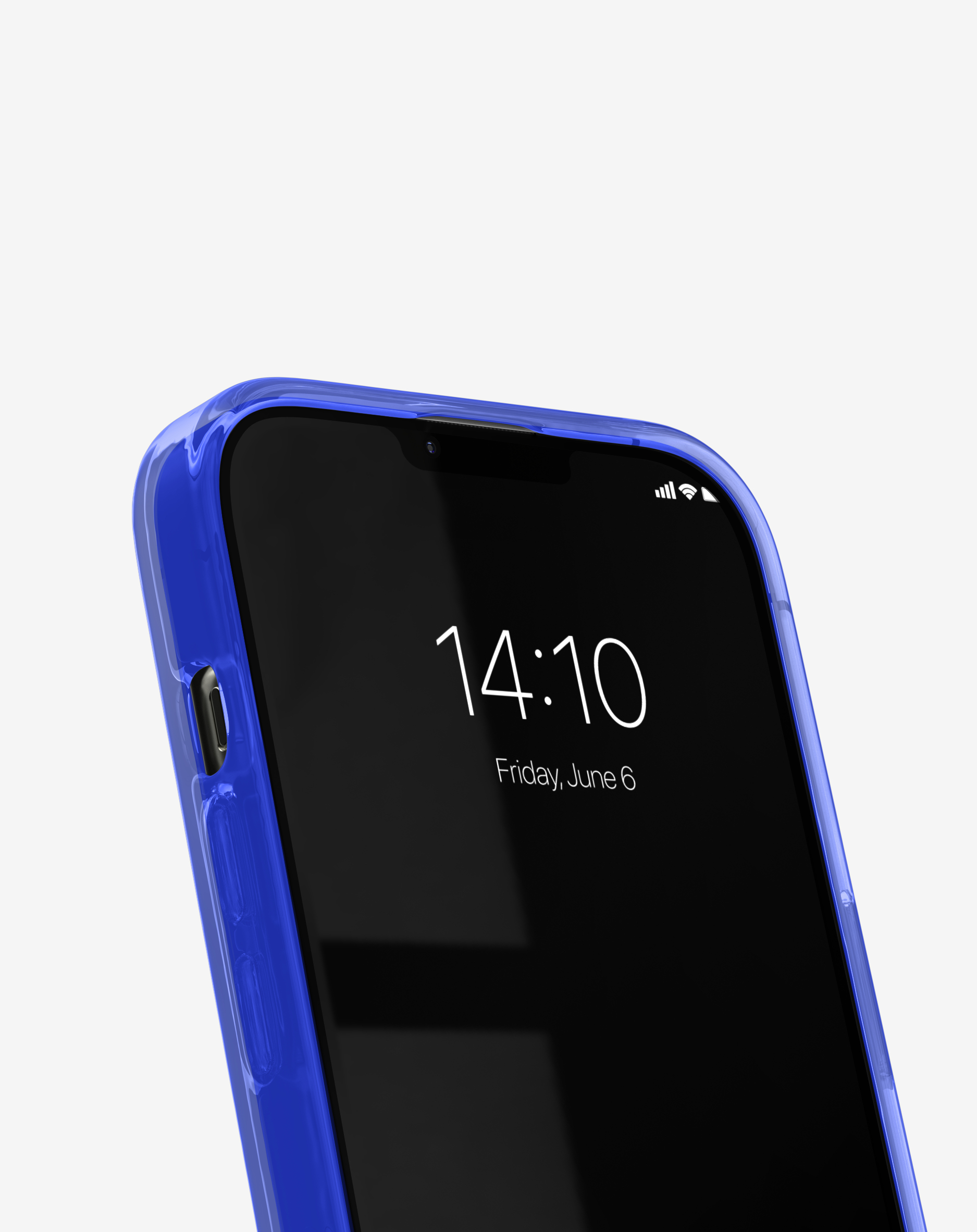 iDeal of Sweden Clear Case iPhone 13/14 Cobalt Blue – image 3