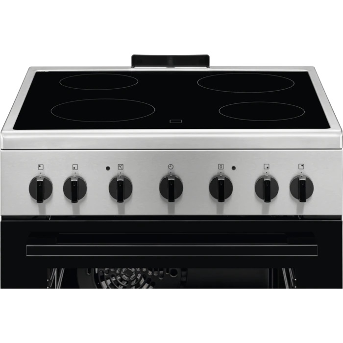 Electrolux LKR620002X Freestanding cooker Electric Ceramic hob Stainless steel – image 2
