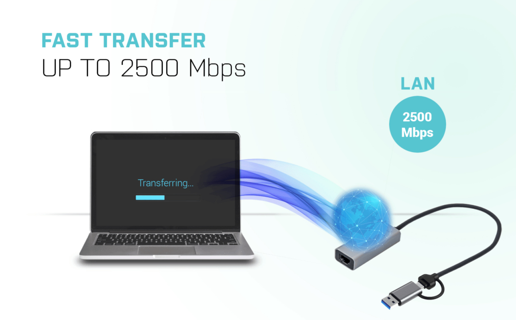 i-tec Metal USB-C/USB-A 2.5Gbps Ethernet Adapter – image 8