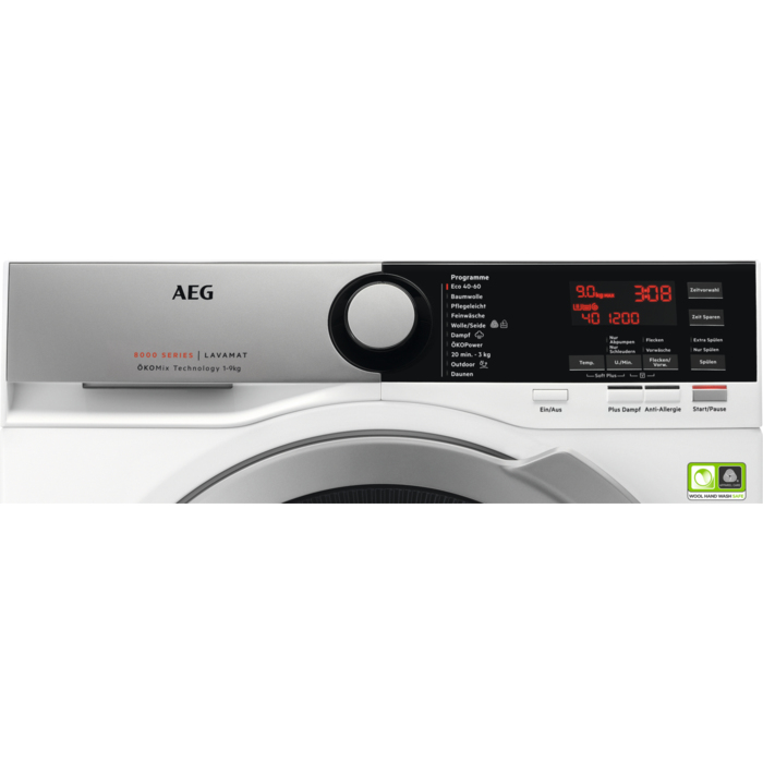 AEG L8FEF77490 washing machine Front-load – image 2