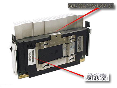 HP 166146-001 processor