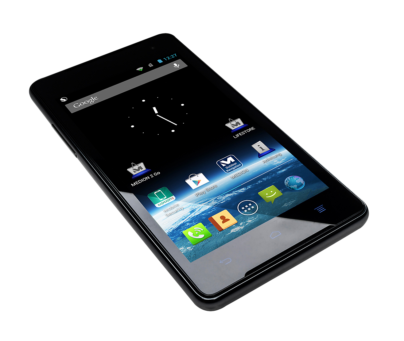 MEDION LIFE P4501 11.4 cm (4.5") Single SIM Android 4.1 3G 1 GB 4 GB 1700 mAh Black – image 3
