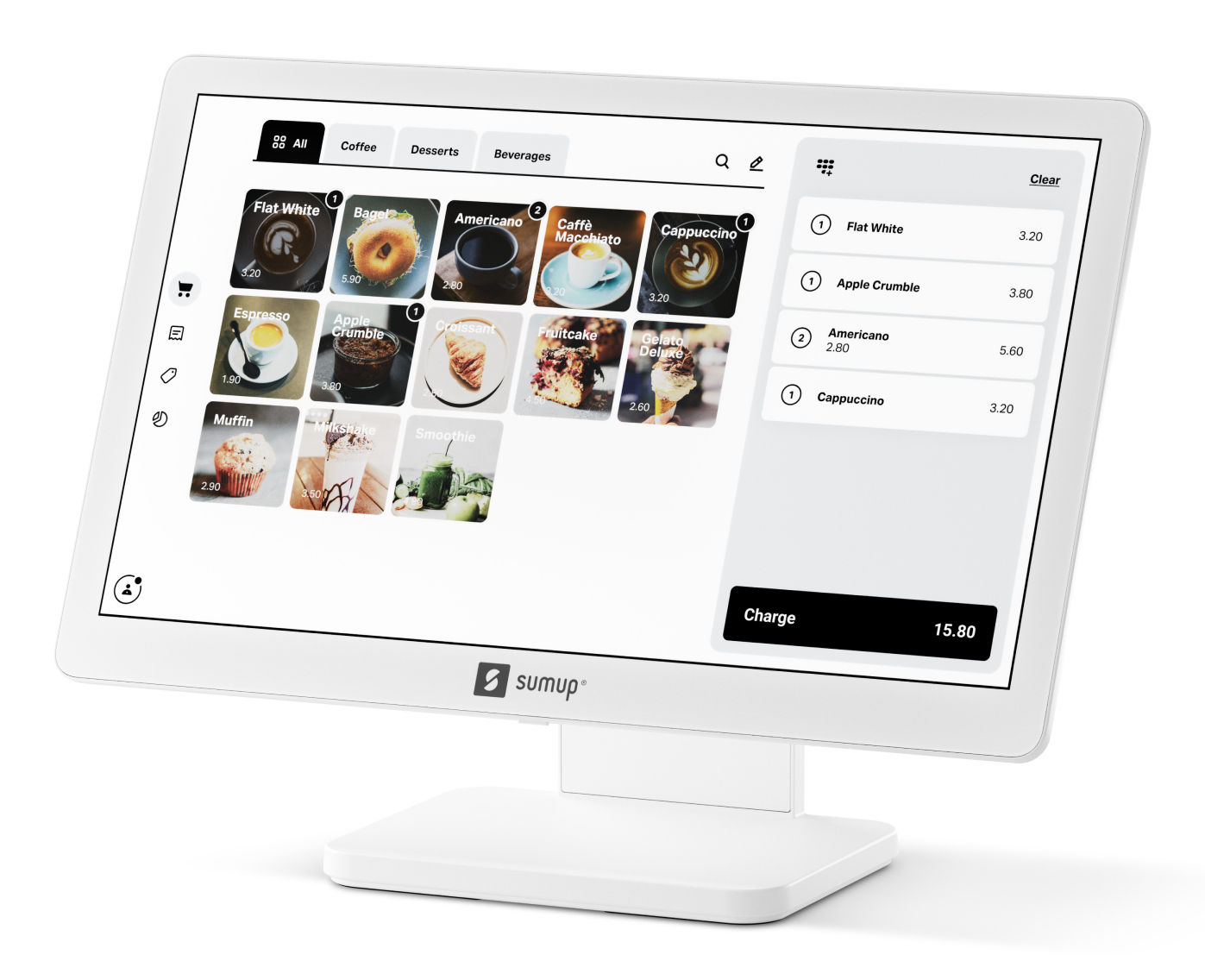 SumUp - Lecteur de carte EMC/NFC - blanc