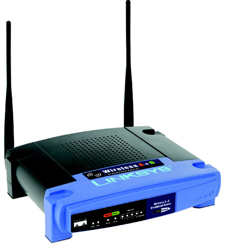 Linksys Dual-Band Wireless A+G Broadband Router
