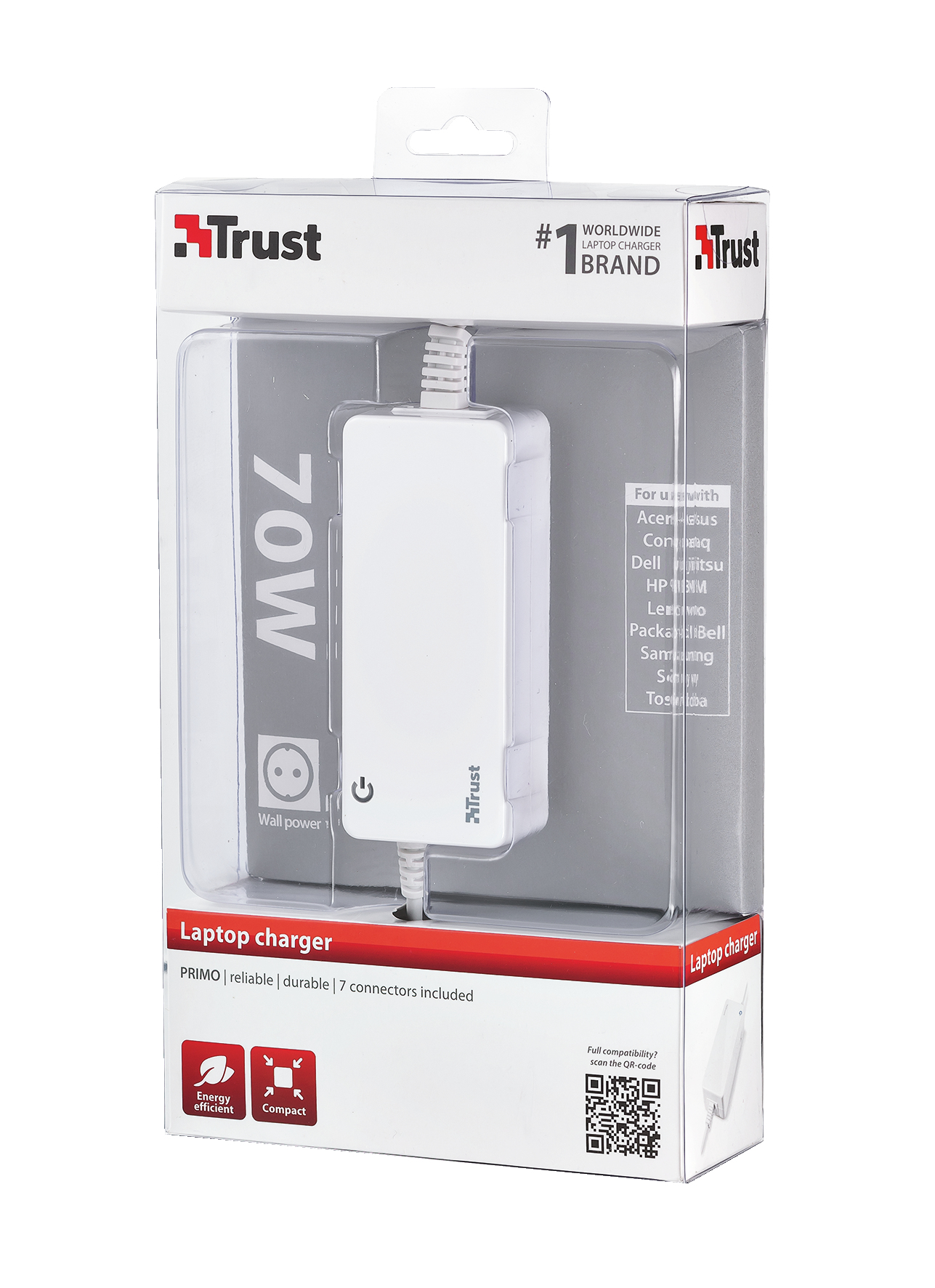 Trust 18947 mobile device charger Laptop White Indoor – image 3