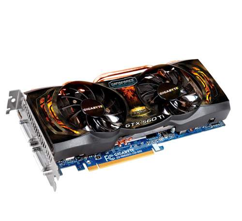 GIGABYTE GV-N560SO-1GI-950 graphics card NVIDIA GeForce GTX 560 Ti