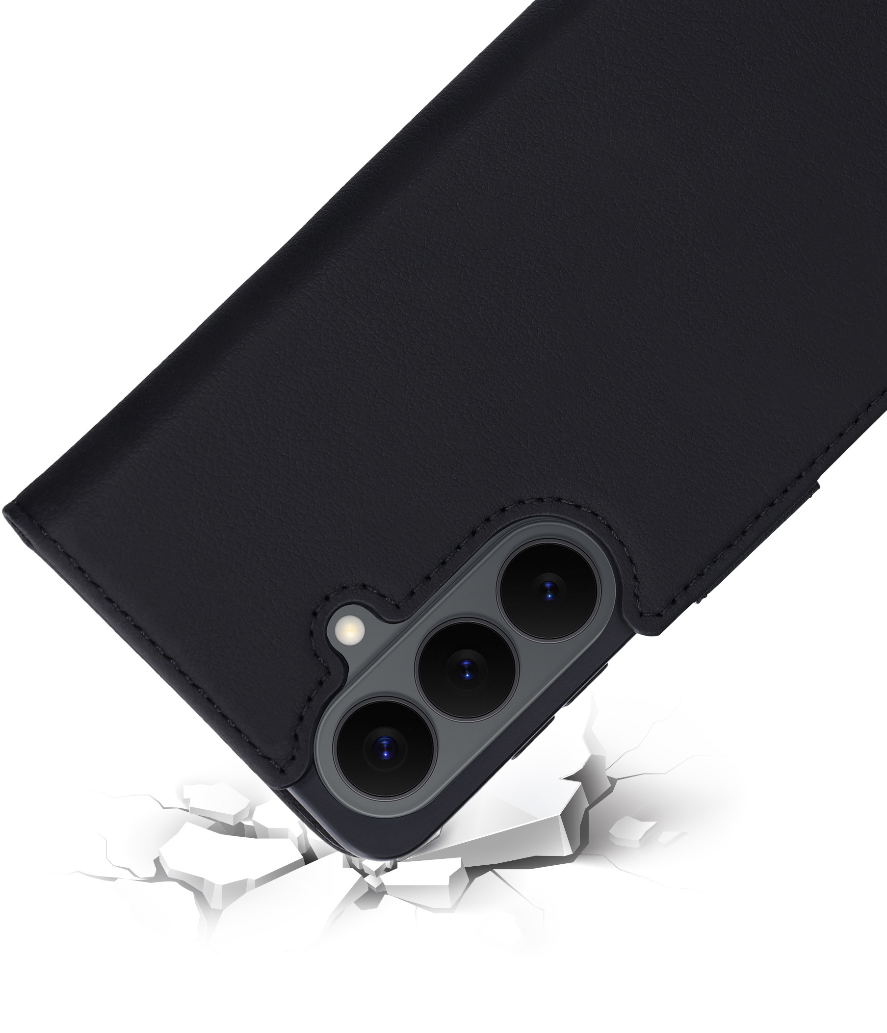 Mobiparts Leather Wallet Case Samsung Galaxy S26 Black (MagSafe Compatible) – image 2