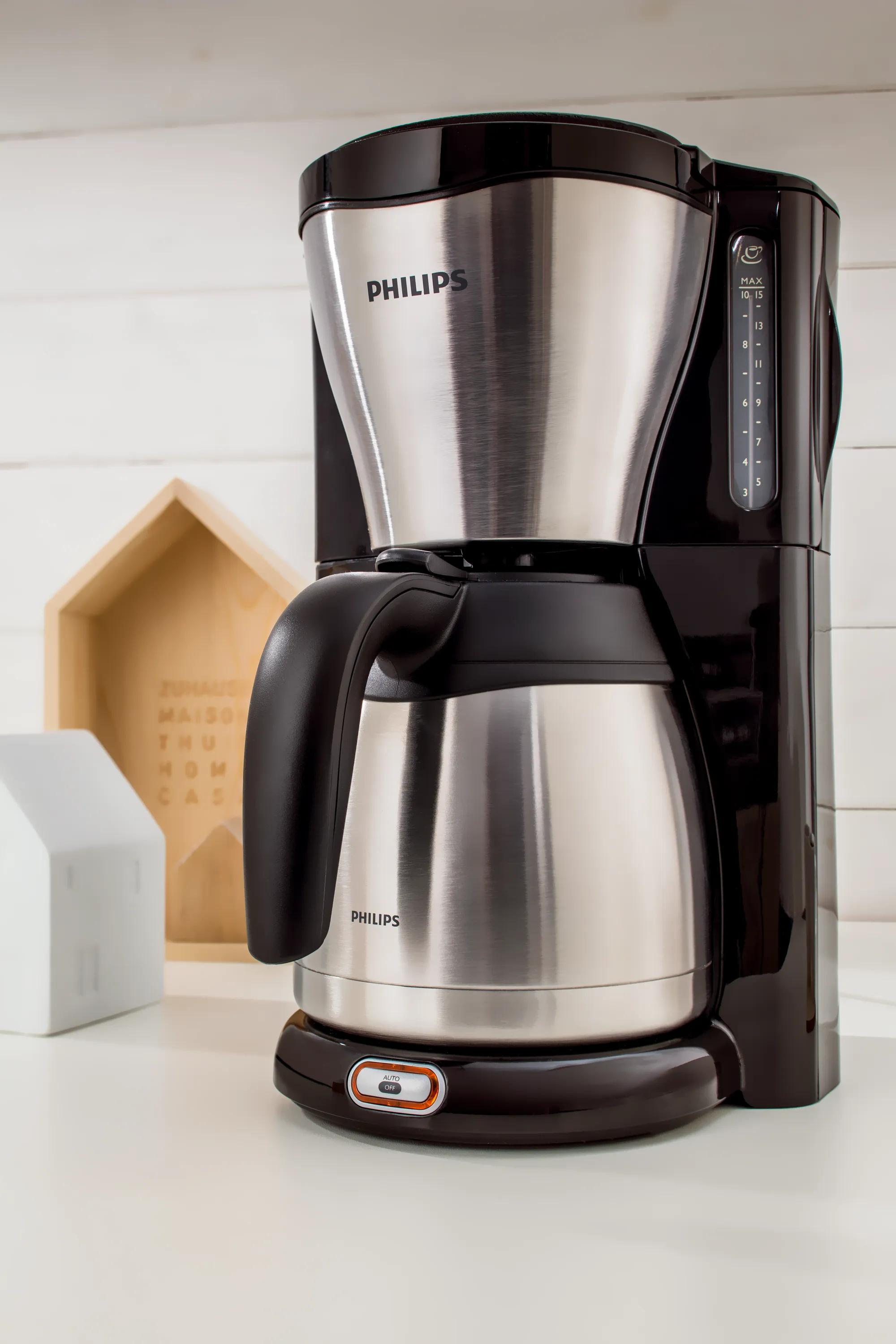 Philips Café Gaia Collection Café Gaia HD7546/20 Drip Filter Coffee Machine, thermo jug – image 3