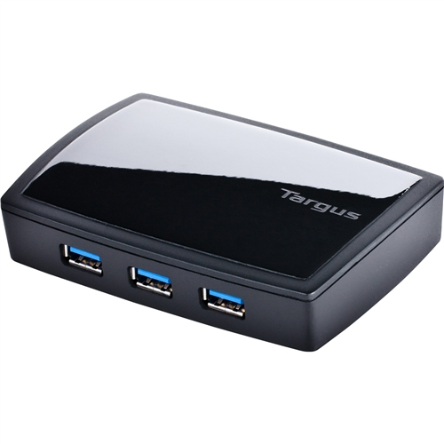 Targus ACH120EU interface hub 5000 Mbit/s Black – image 3
